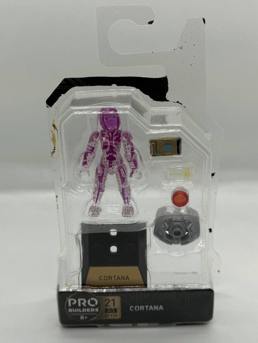 Rare HTF Mega Construx Halo Heroes Series 10 - Cortana New Other Missing Backer